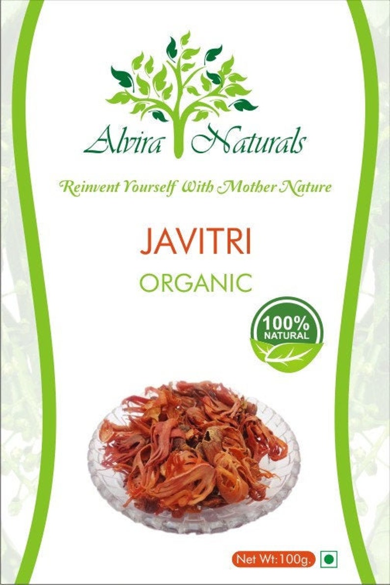 Javitri 100 organic Free Worldwide Shipping 100Gm To 1kg Etsy