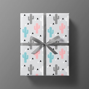 Carta da regalo Cactus A2 - Carta da regalo con piante - Carta da regalo grigia - Carta da regalo divertente - Regalo con piante - Regali Cactus