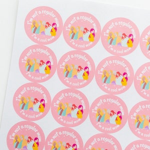 35x Eco Friendly Custom Logo Stickers - 37mm Round Stickers - Matte ...