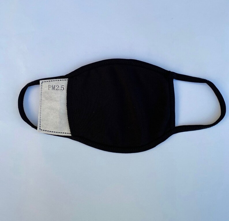 100 pack of polyester face covers each mask comes with a Etsy