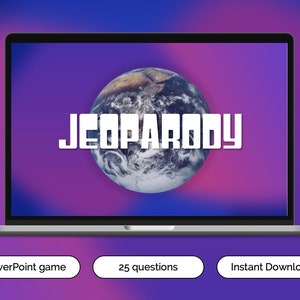 JeoParody — Virtual Zoom Party Game — PowerPoint game — Zoom — Fun Games — MC and PC Compatible — Digital Download