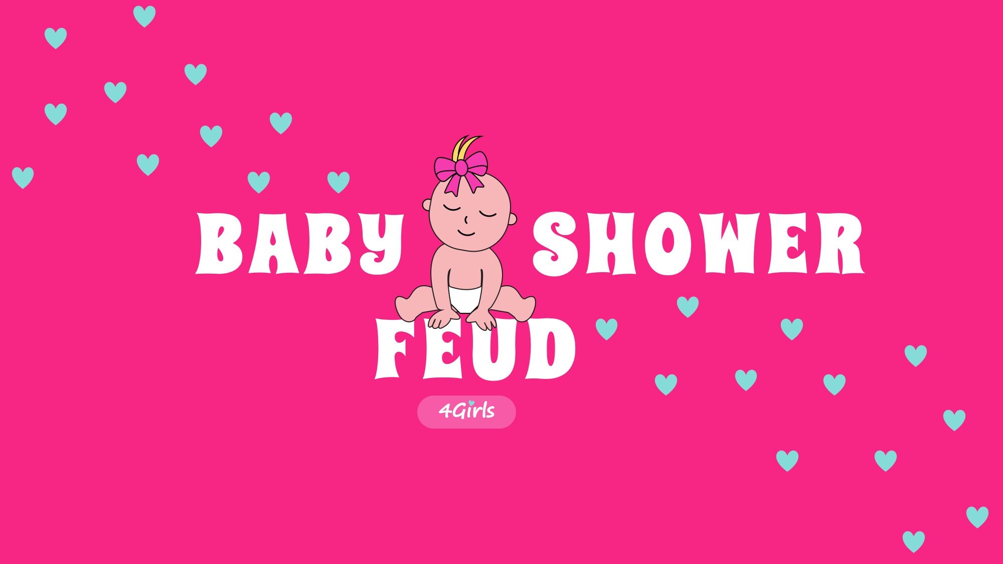 Virtual Baby Shower Game for Girls Fun Virtual Party Zoom Etsy