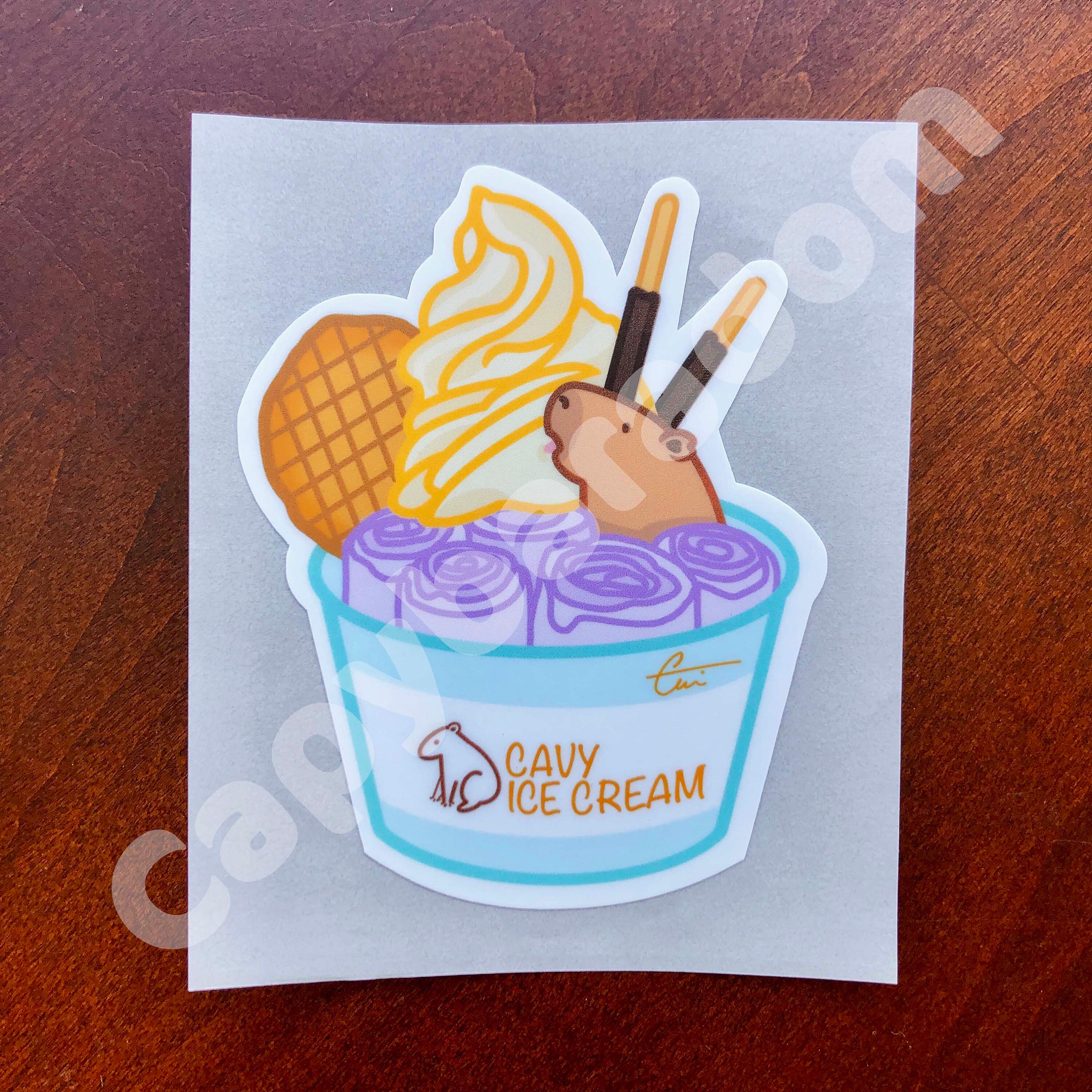 Capix Sticker Capy Summer Sticker Pack - Etsy