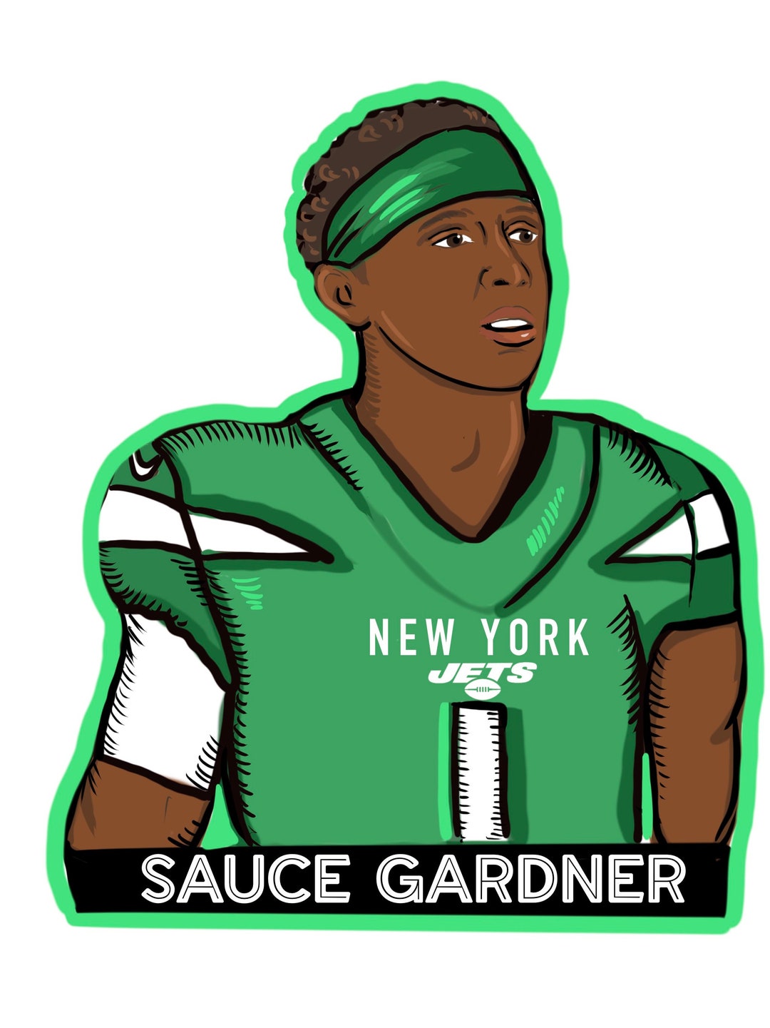 Sauce Gardner Sticker Etsy