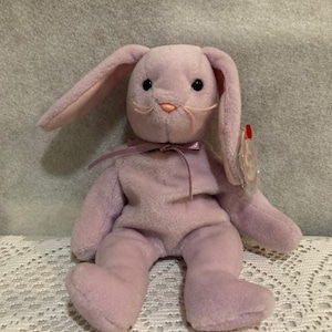 1996 Floppity Beanie Baby Style#4118 Lilac Rabbit