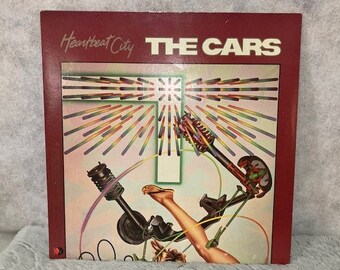 1984 The Cars-Heartbeat City LP Vinyl Album