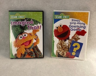 (未使用･未開封品)Sesame Street - Elmo&#39;s Sing Along Guessing Game [DVD] [Import] Sesame Street - Elmos Sing-Along Guessing Game (DVD, 2003