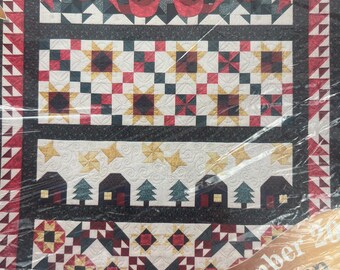 Quilt Blocks Jo Ann Fabrics "Holiday Tidings" Jan-Dec 2000 Step 1-12