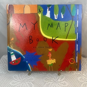 My Map Book harde kaft door Sara Fanelli