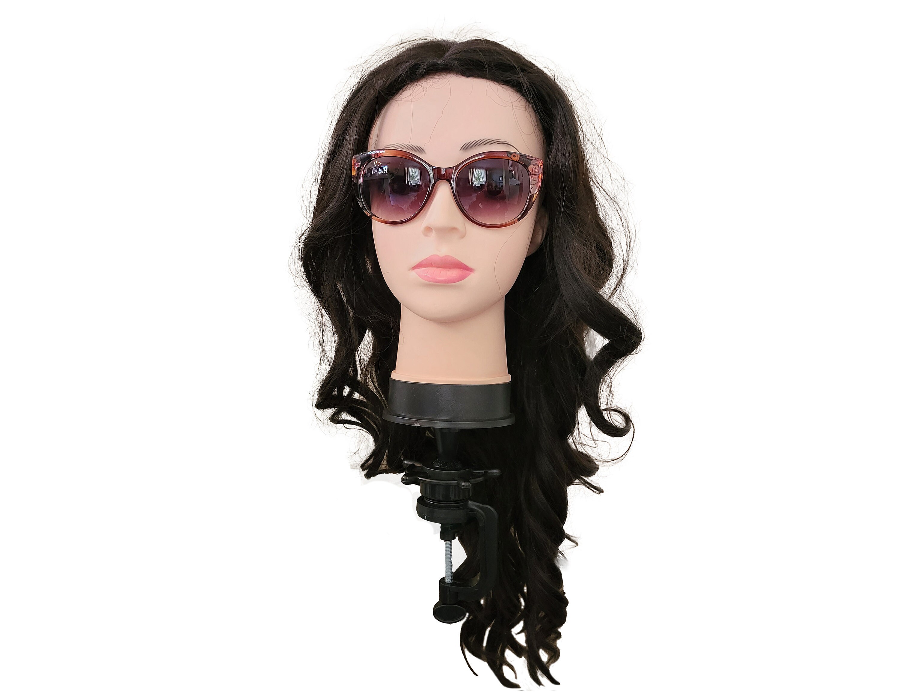 Mannequin Head With Clamp Etsy