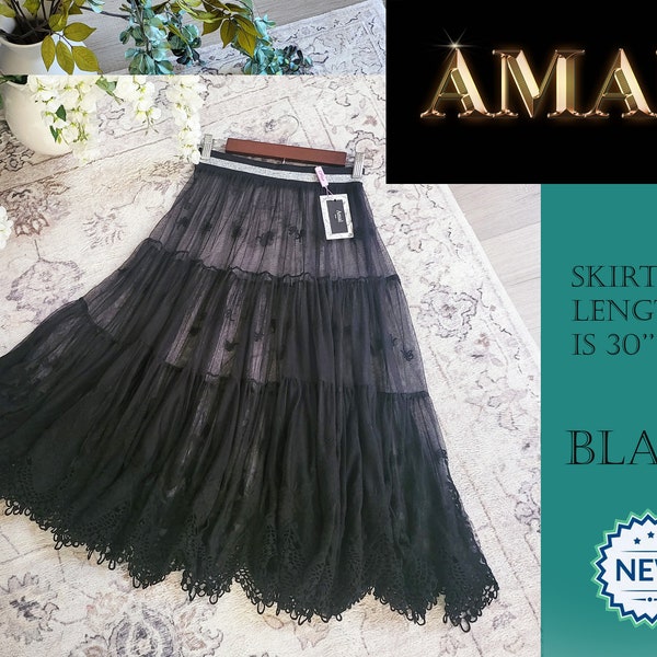 AMAL Petticoat Skirt Retro Dress Vintage Dress Petticoats USA Model 86