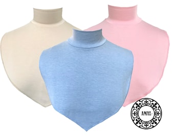 AMAL Fake Collar Body Extensions Neck Cover Under Top USA B-1.1