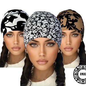 AMAL Cap For Women Under Scarf Cotton & Polyester Islamic Hijab Fast Shipping USA