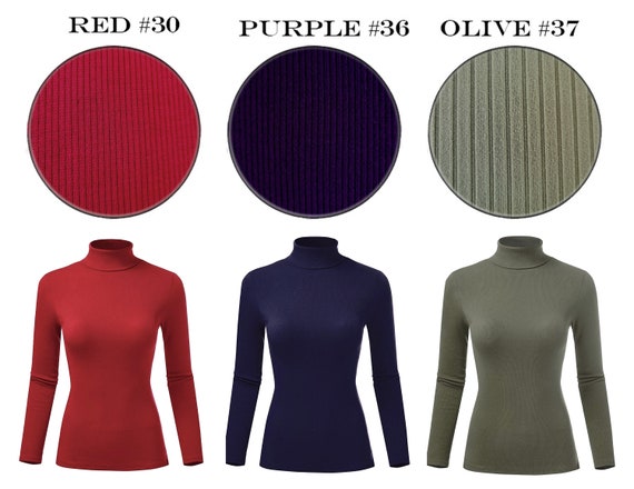 Tシャツ・カットソー ASCLO 90S Angora High Turtle Neck T (3color) Striped turtleneck t-shirt Okaïdi & Obaïbi