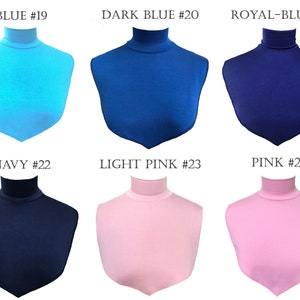 AMAL Fake Collar Body Extensions Neck Cover Under Top USA image 5