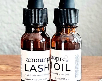 Lash Oil | 100% Red Castor Oil | Hairline, Lashes, Eyebrows | Natural and Organic