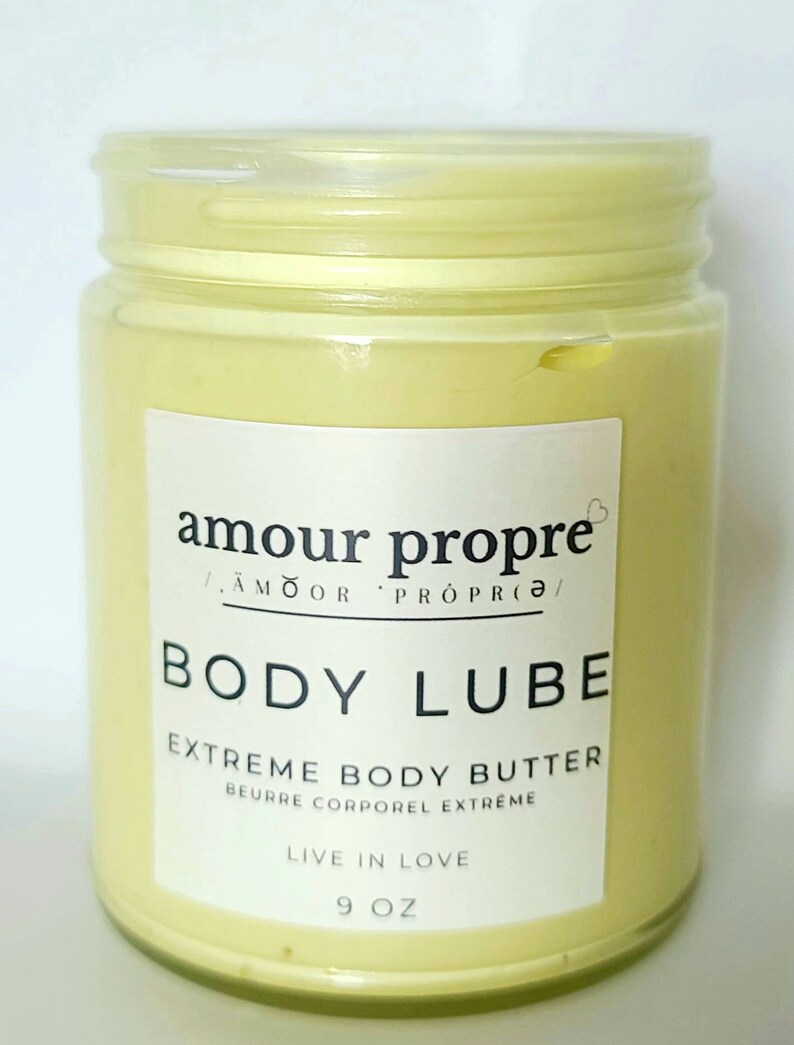 Body Lube Extreme Body Butter 9 Oz Repairs Extremely Dry Etsy