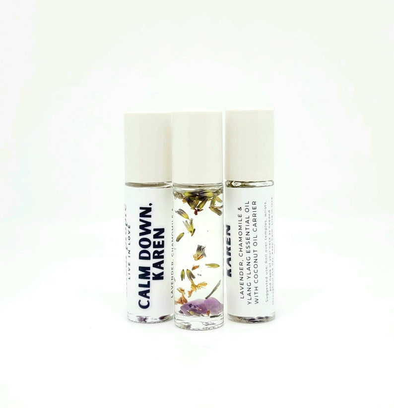 Calm Down, Karen Essential Oil Blend 10ml Lavender, Ylang Ylang and Chamomile Relax and Chill Great gift idea image 7