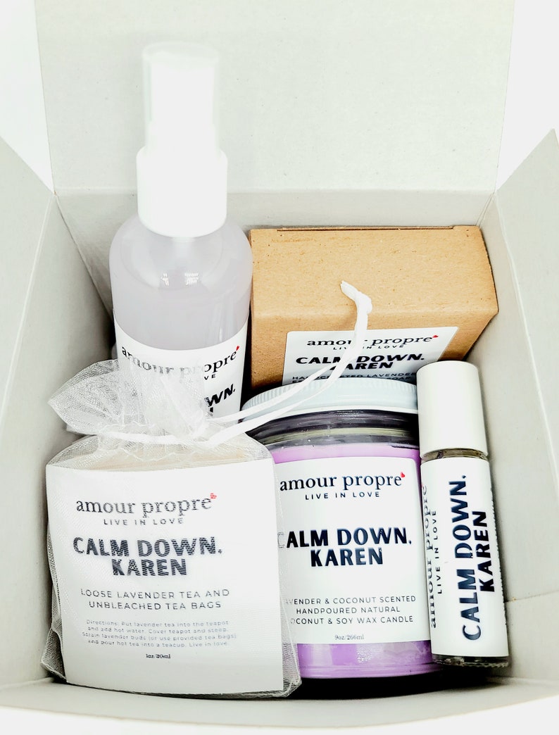 Calm Down, Karen Essential Oil Blend 10ml Lavender, Ylang Ylang and Chamomile Relax and Chill Great gift idea image 2