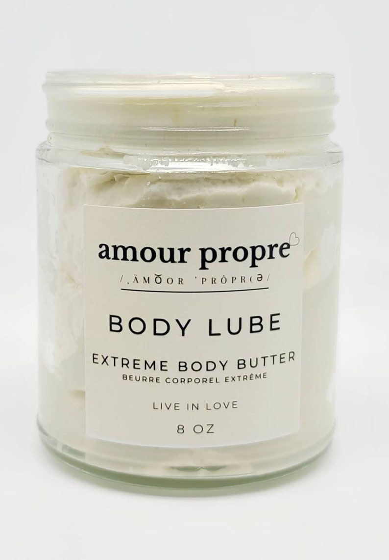Body Lube Extreme Body Butter 9 Oz Repairs Extremely Dry Etsy