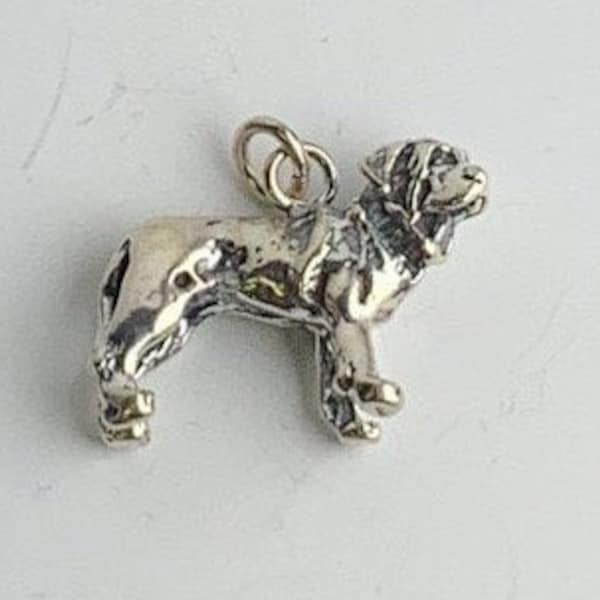 Mastiff Dog Charm