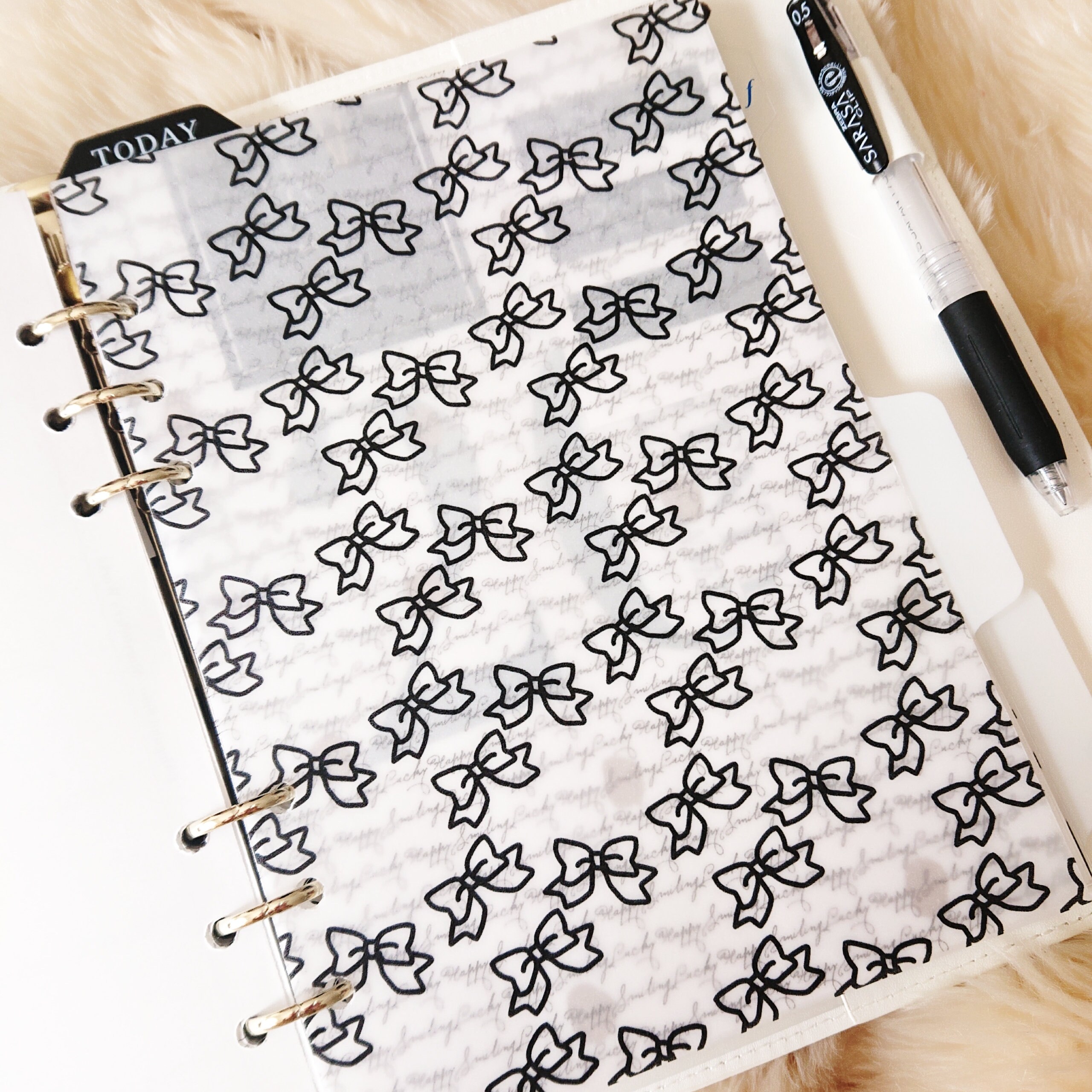 Digital Vellum Paper Pretty Ribbons . Printable Vellum Etsy