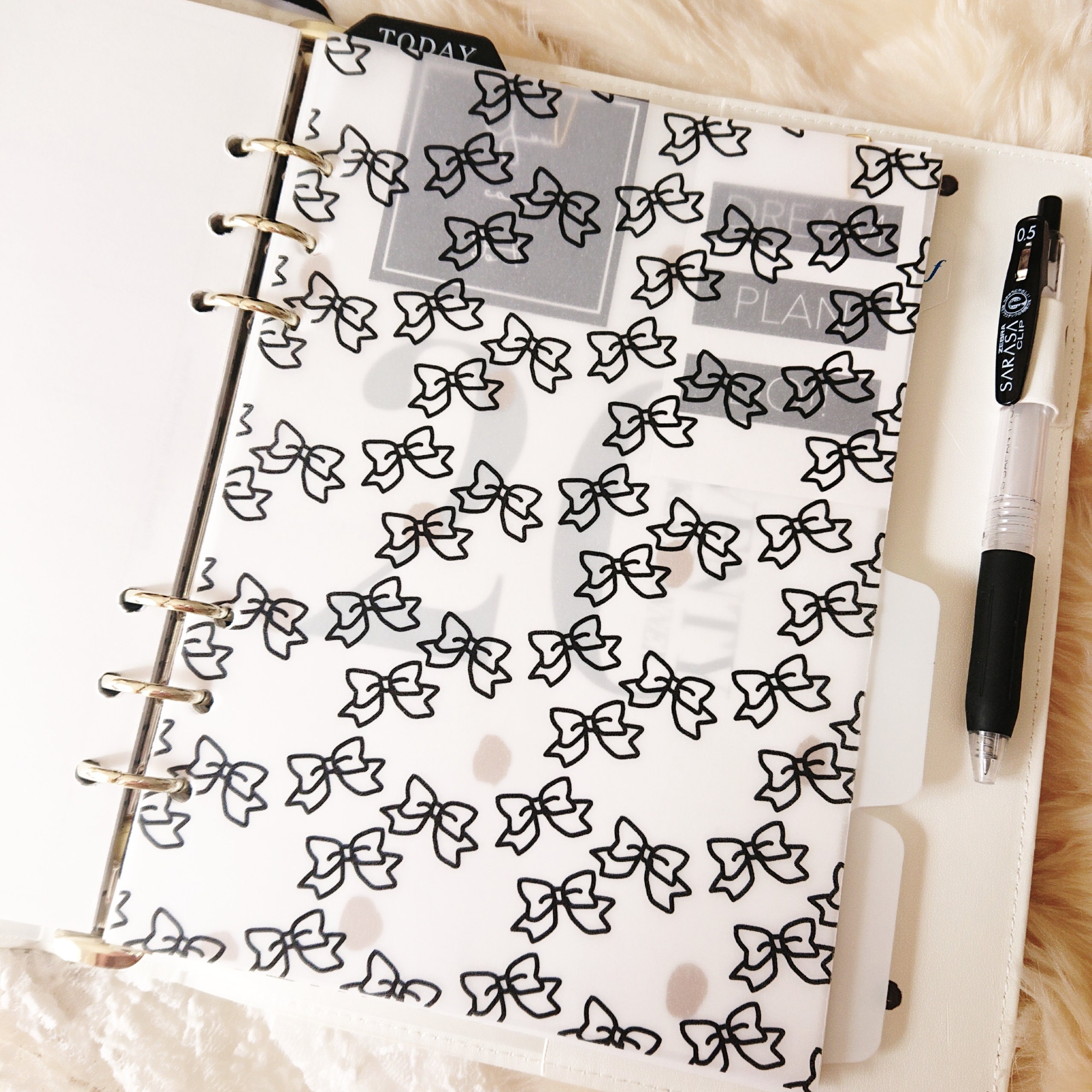 Digital Vellum Paper Pretty Ribbons . Printable Vellum Etsy