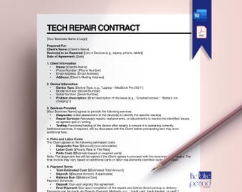 Tech Repair Contract
