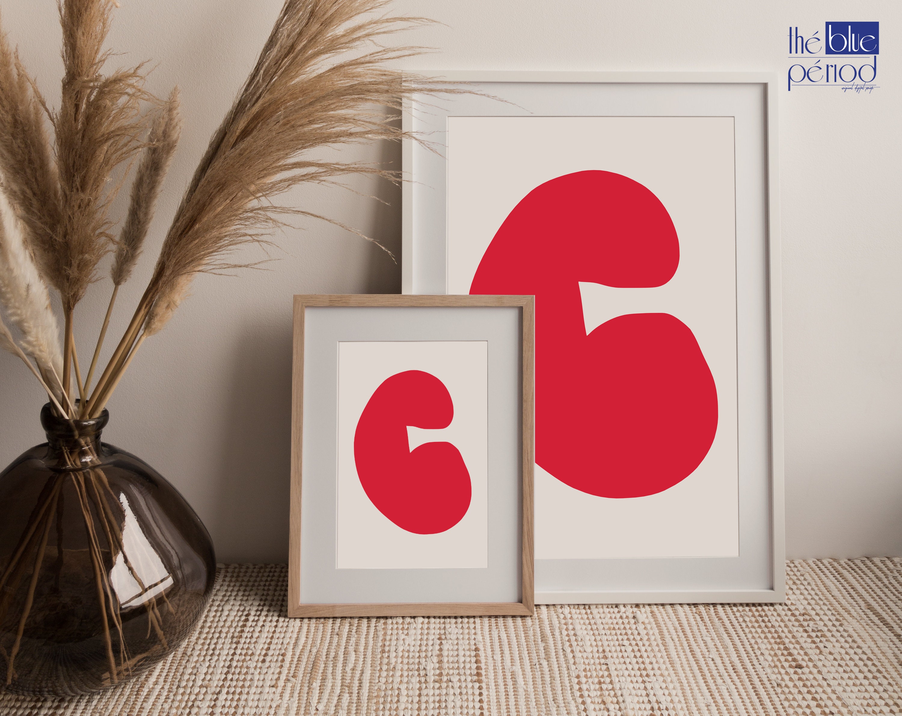 Modern Wall Art Bedroom Wall Art Over The Bed Modern Art | Etsy