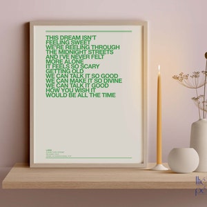Lorde Poster, Ribs Lyrics