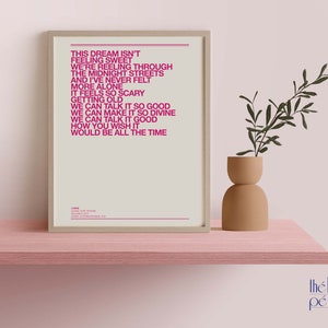 Lorde Poster, Ribs Lyrics