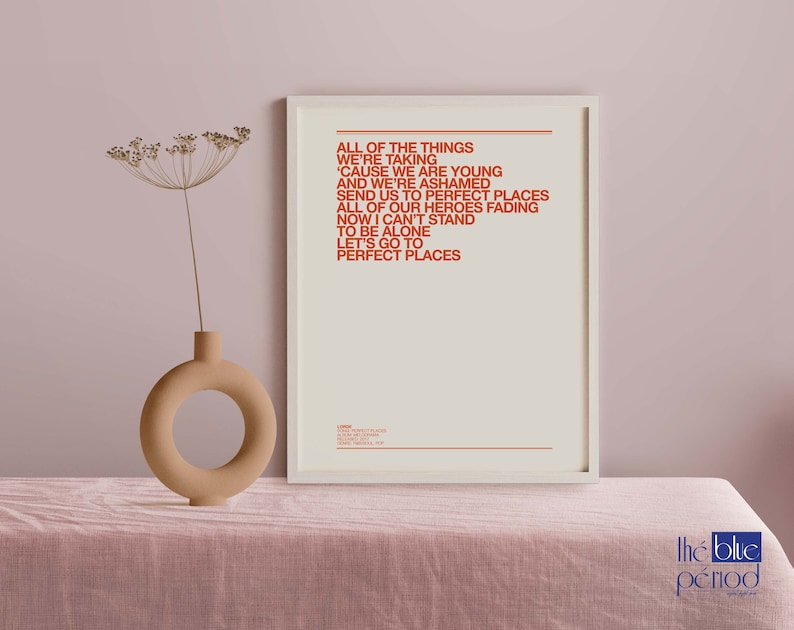 lorde-poster-perfect-places-lyrics-etsy