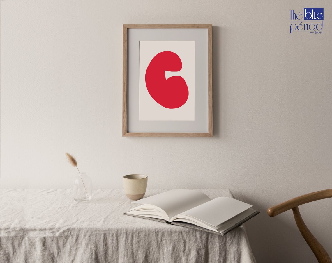 Modern Wall Art Bedroom Wall Art Over The Bed Modern Art | Etsy