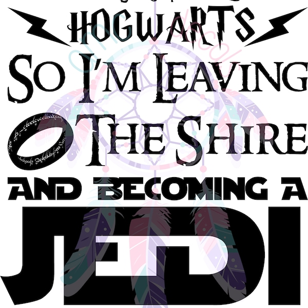 Hogwarts, Lord of the Rings, Star Wars SVG File