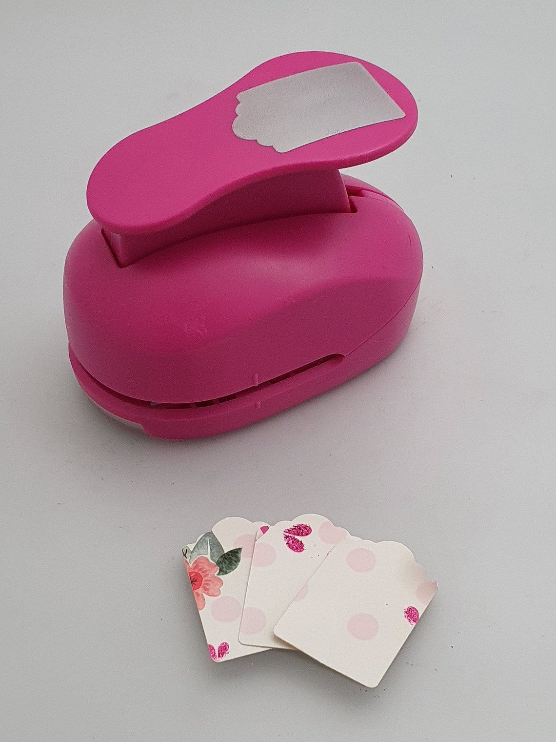 Label Craft Punch 3 x 4.5cm Etsy