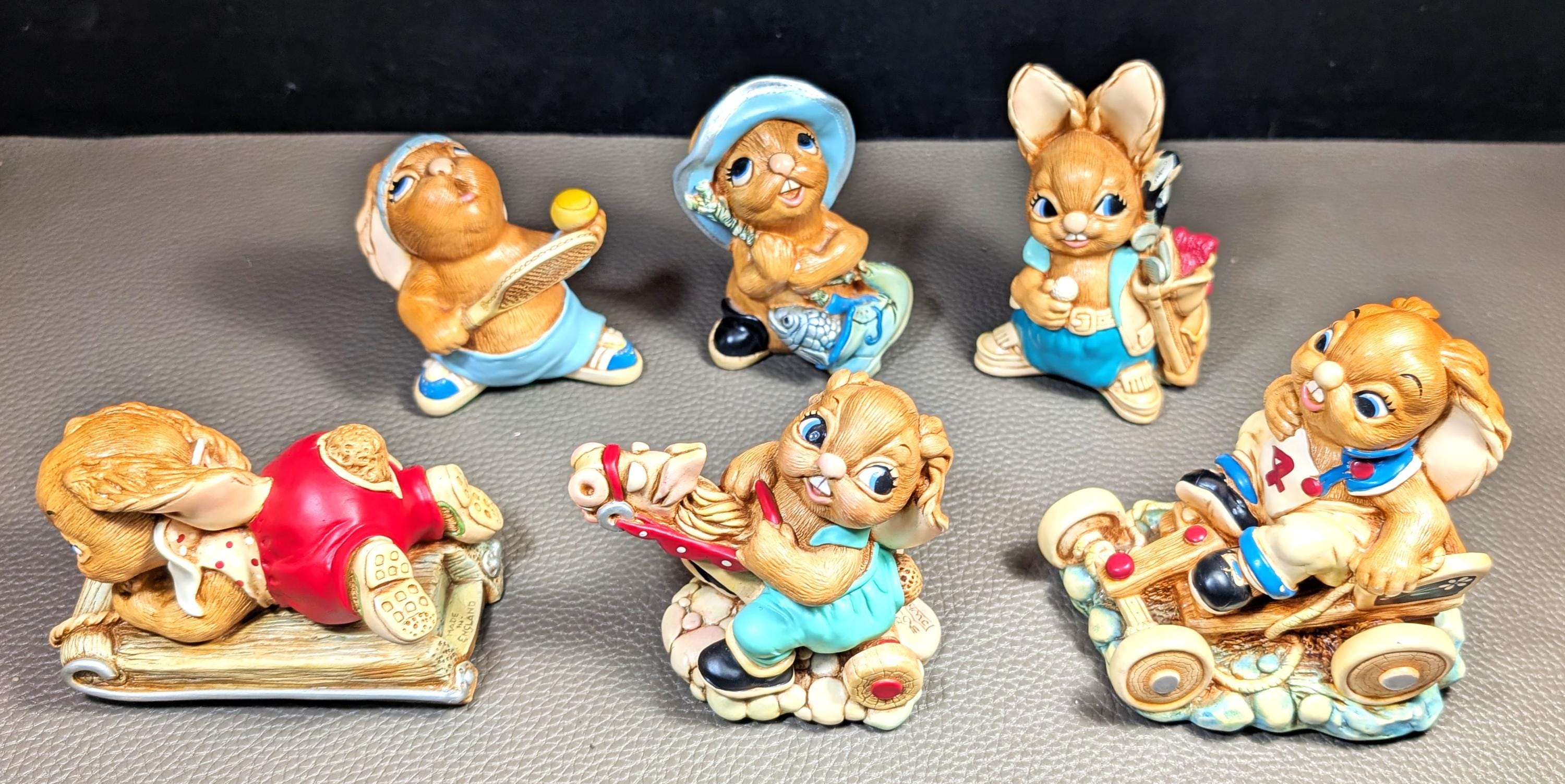 Pendelfin（ペンデルフィン） の陶器フィギュア　3体セット Vintage Pendelfin Rabbits - Etsy
