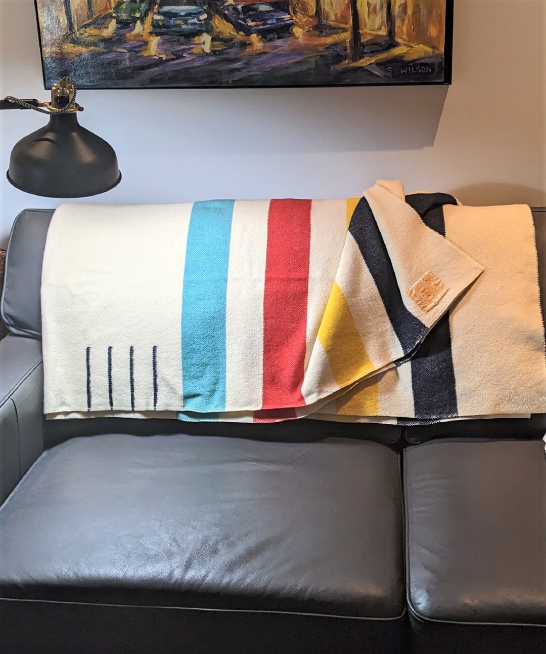 Hudson Bay 4 Point Blanket VINTAGE CLEAN Etsy Canada