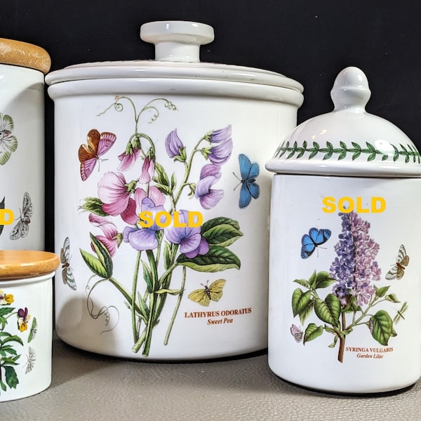 Portmeirion Canisters, Croscill, Casserole, exceptional