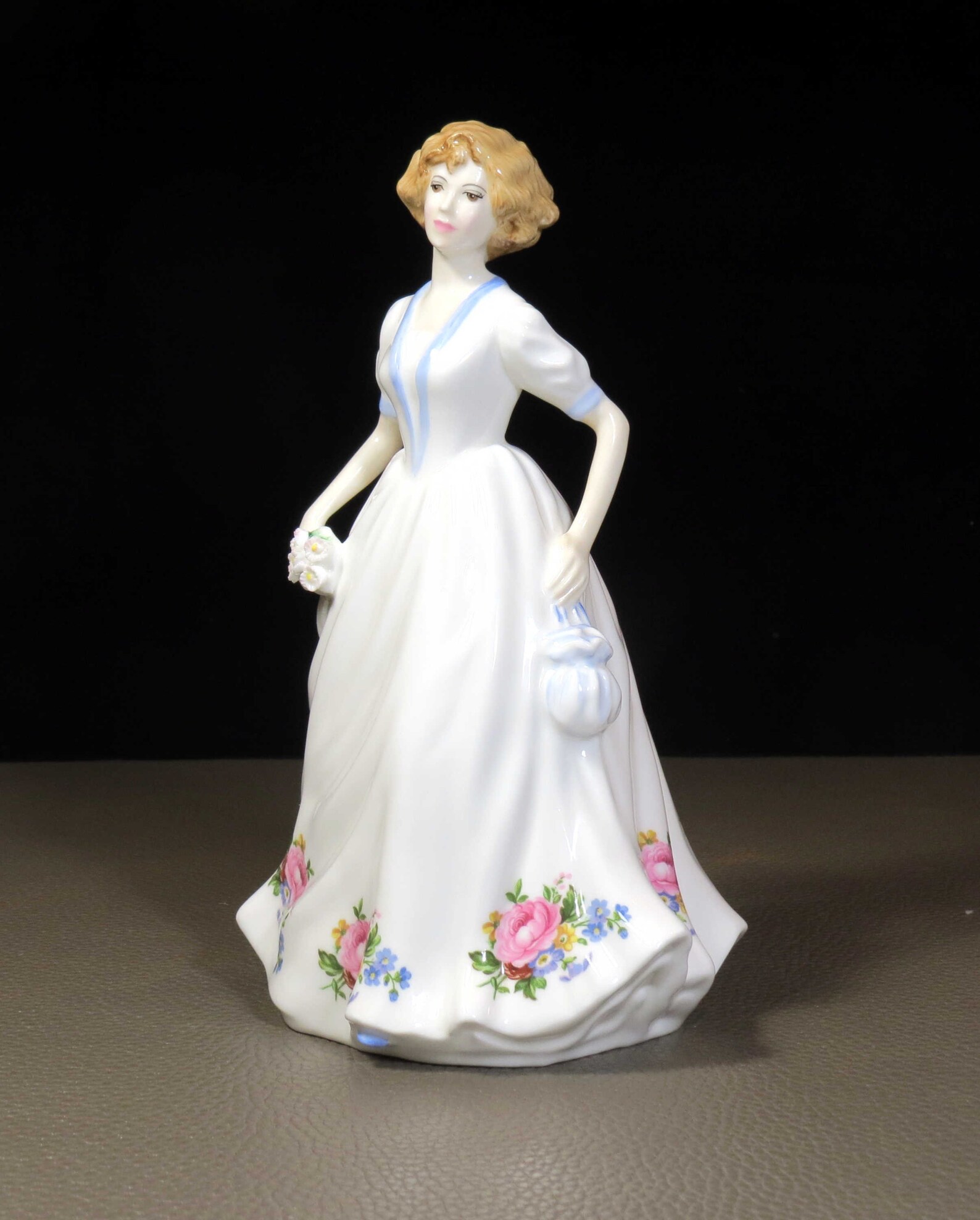Royal Doulton Louise HN3888 figurine. Dated 1997. Etsy
