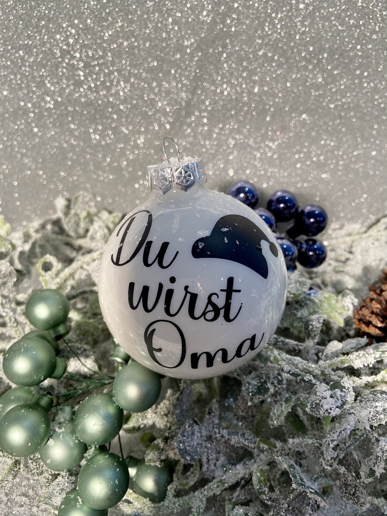Du wirst Oma Die Überraschung zu Weihnachten bedruckte | Etsy