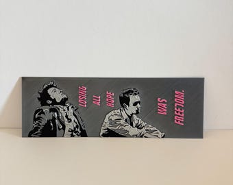 Fight Club Inspired Bookmark - Tyler Durden Art