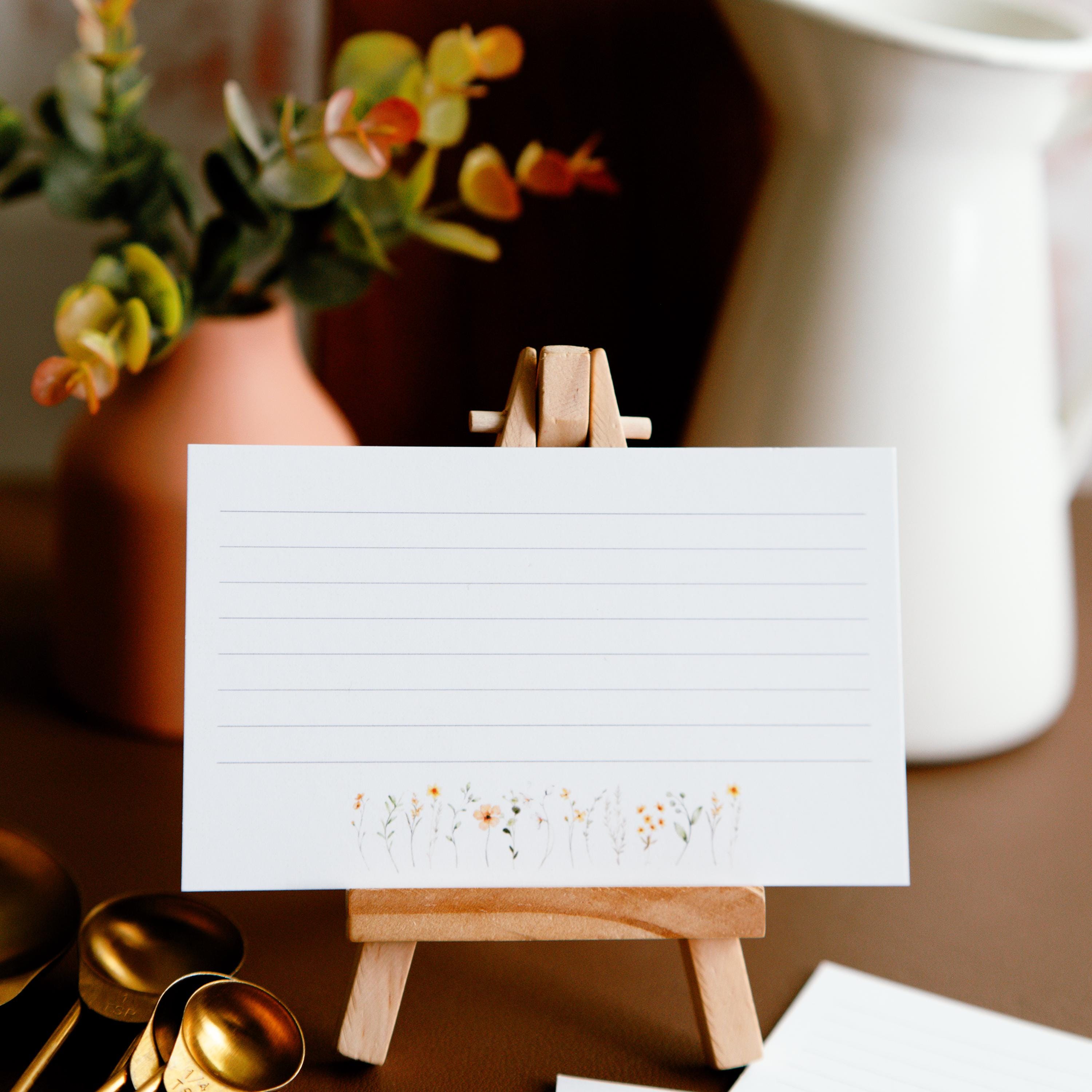 Beautiful Index Cards - Etsy