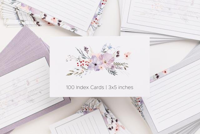 Beautiful Index Cards - Etsy