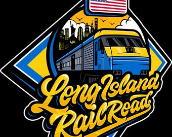 Long Island Railroad Locomotive Hoodie