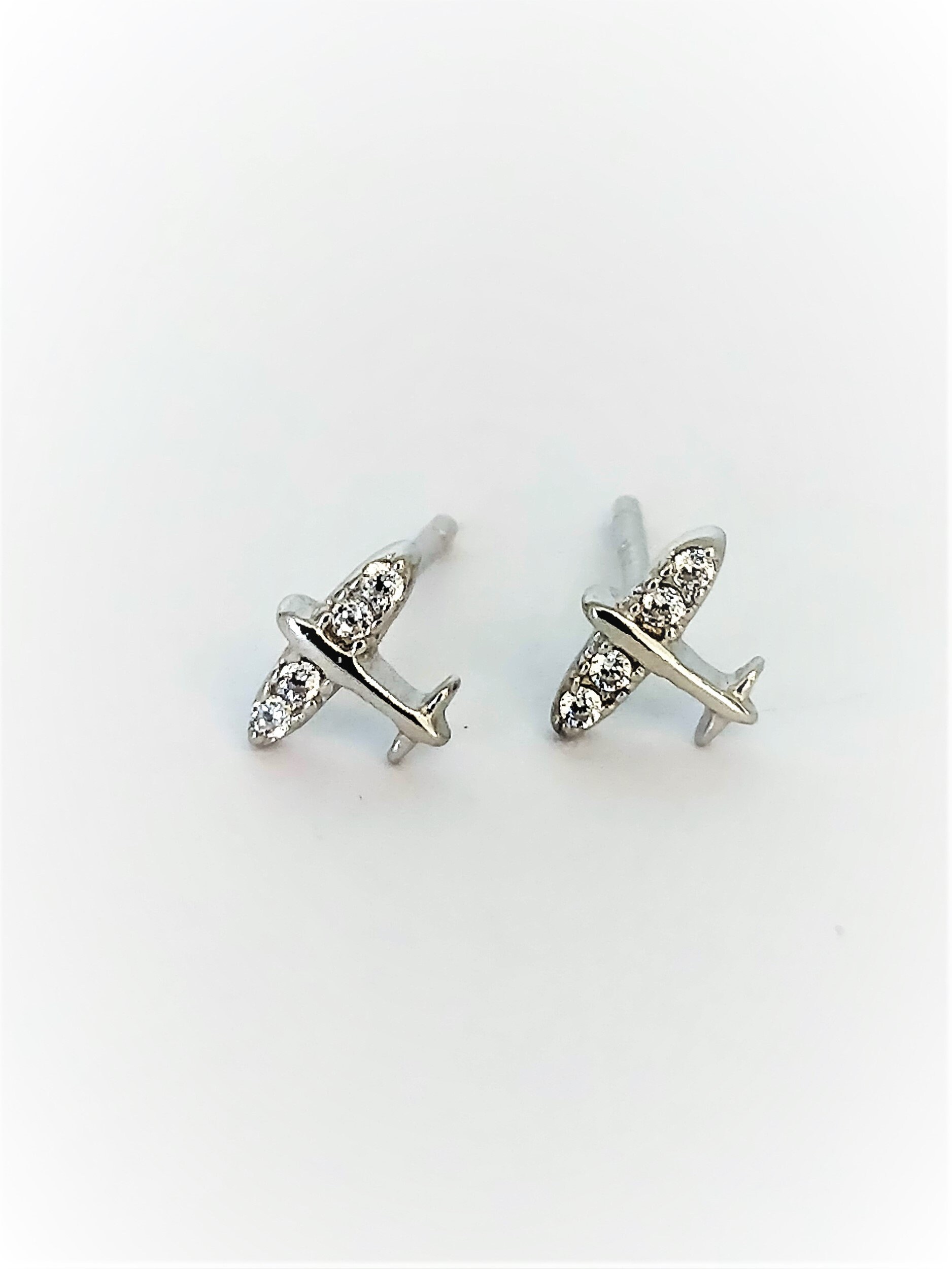 Plane earrings Clearance