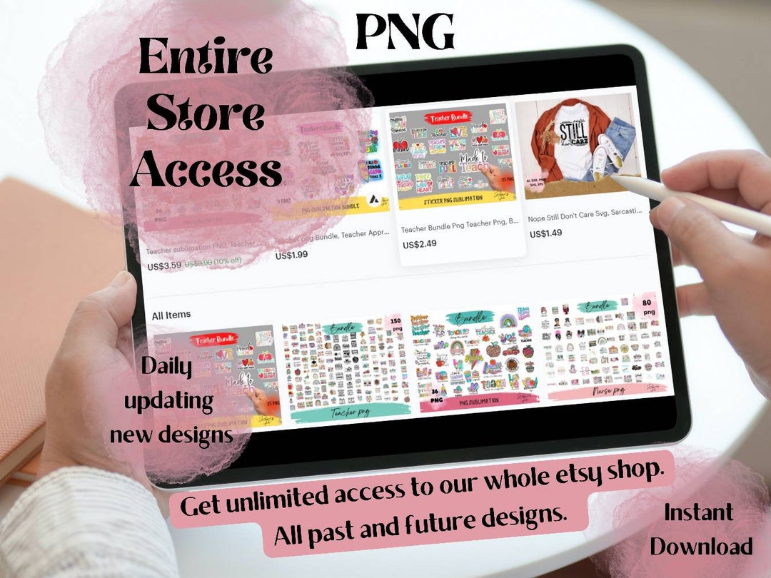 Ultimate WHOLE SHOP Png BUNDLE - You Will Get Lifetime Access of All ...