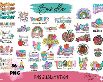 Creative Teacher PNG Digital Downloads for Classroom Magic