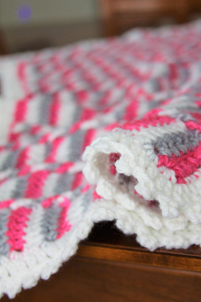 Jacob's Ladder Baby Blanket Etsy