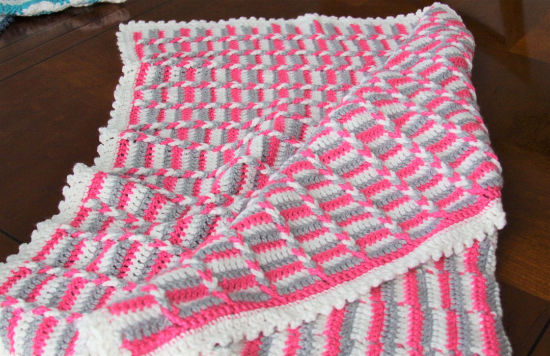 Jacob's Ladder Baby Blanket Etsy