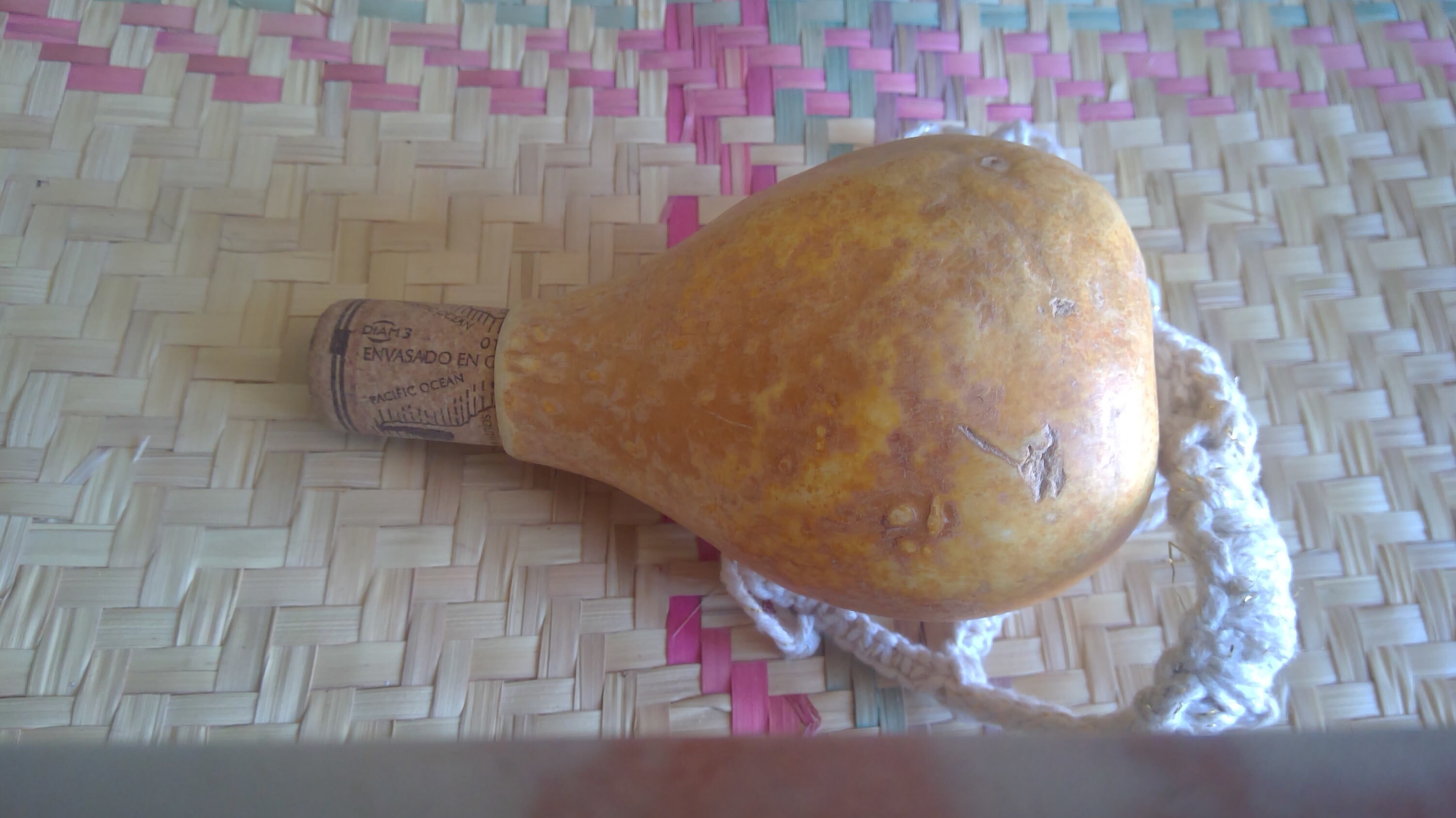 1 small Kalli Kabaza Gourd Lagenaria Siceraria 4grams of Carbon